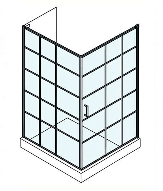 Grid Shower Enclosures